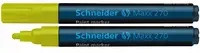 Schneider Lackmarker Maxx 270 Permanentmarker mit Bullet-Spitze in Gelb und Multicolour - Bild 1