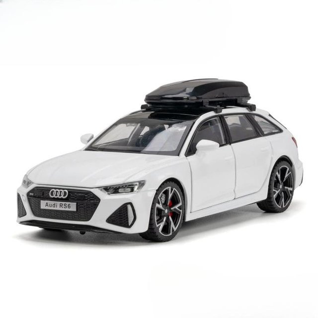 JJRC RS6 Spielzeugauto, 1:32, mit Ton und Licht, weiß - Bild 1