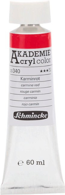Schmincke Akademie Acrylfarbe Karminrot 60 ml - Bild 1