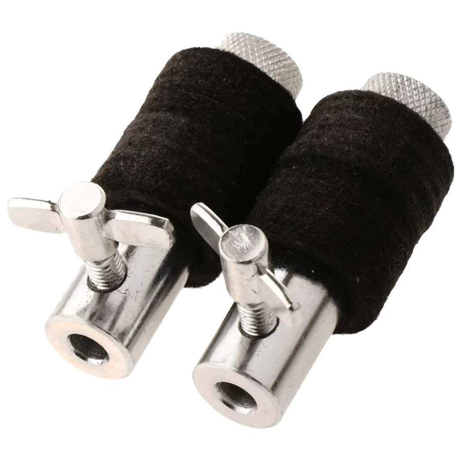 Tooyful Hi-Hat-Becken-Rack-Kupplung aus Metall in Silber, 2 Stück Trommelzubehör - Bild 4