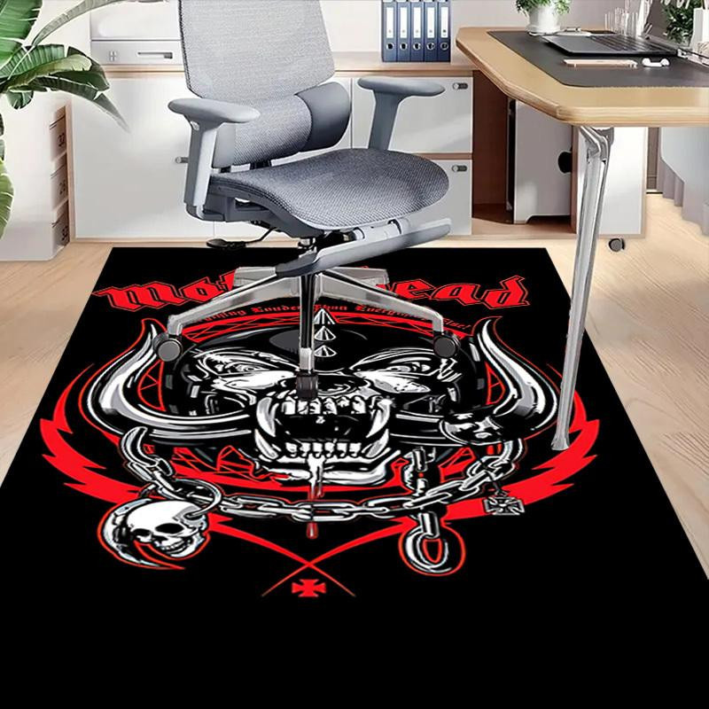 Motörhead Bodenmatte von Yun Home in Schwarz, Urbaner Stil, Polyester, rutschfest und waschbar, B/T: 90 x 60 cm - Bild 2