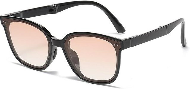 Binchi Outdoor Equipment Sonnenbrille, faltbar, square, white, Damen, Vollrand, Tr90 - Bild 1