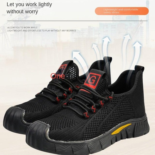 Sicherheitsschuhe Avant-garde in Schwarz mit Fly-Woven-Material, Kevlar-Zwischensohle und Deodorant-Funktion, Größe 46 - Bild 1