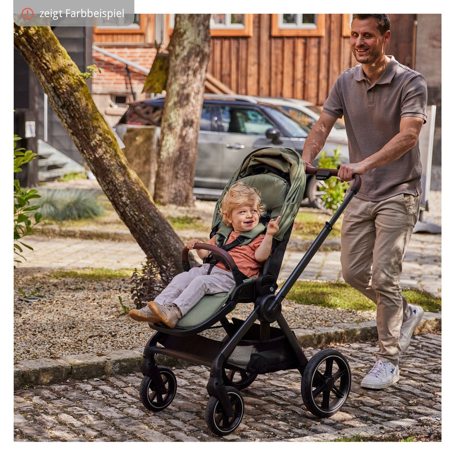Hauck Buggy Comfort N Care 2in1 Kinderwagen in Black mit Beendecke, Babyschalenadapter, Getränkehalter und Federung - Bild 9