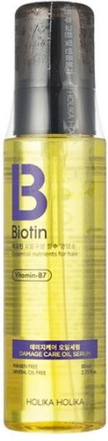 Holika Holika Biotin Damage Care Öl-Serum, 80 ml, für trockenes und strapaziertes Haar - Bild 1