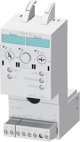 Siemens Leistungsregler 3RF2990-0HA16 in Weiß - Bild 1