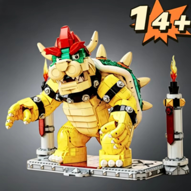 Hot Toys Super Mario Bowser Bausteine-Modell, DIY-Bausteine - Bild 4