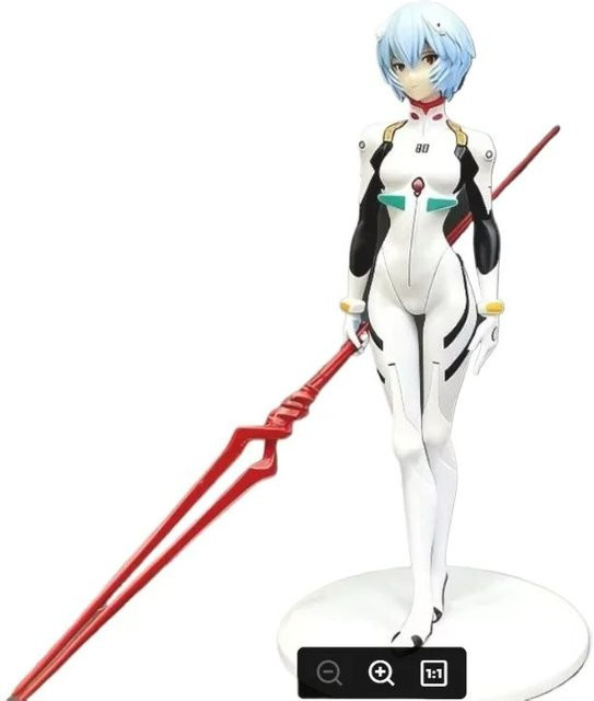 Bandai Neon Genesis EVANGELION Eva Ayanami Rei, Actionfigur, Kunststoff - Bild 1