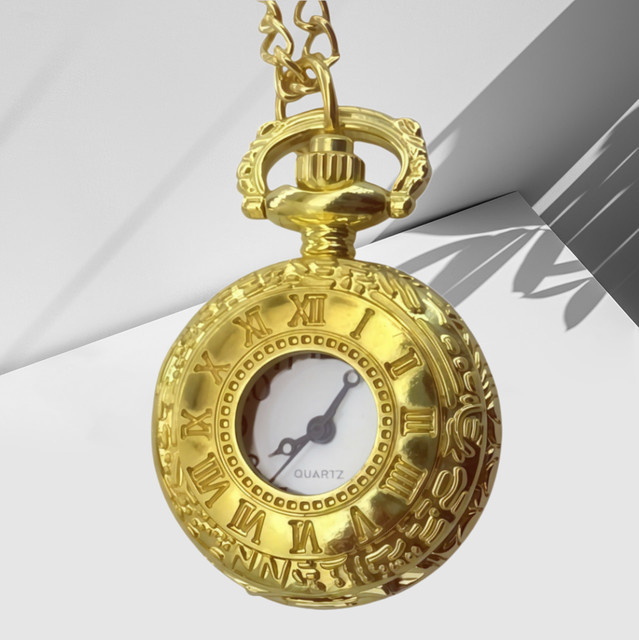 Wecin Halskettenanhänger Digitaluhr, Quarz, Silber, Unisex - Bild 1