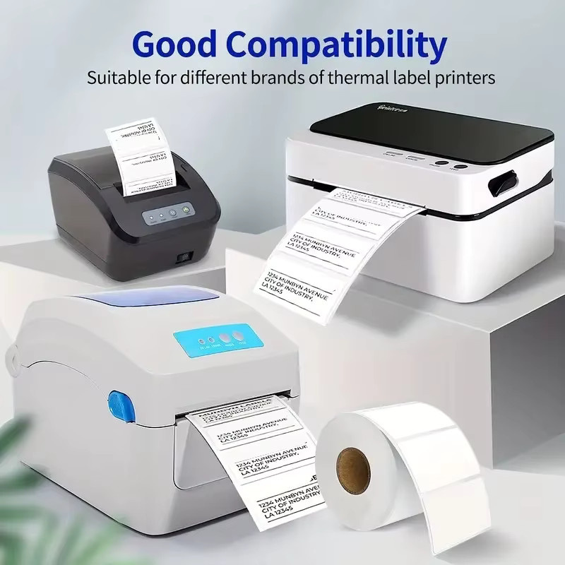 Marklife Thermo Etiketten für Barcodes und Inventar, weiß, B: 5 cm, H: 3 cm - Bild 3