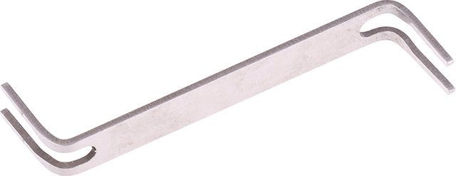 Professionelles Schlossöffner-Werkzeug Set mit Schlosser-Haken und Spannschlüssel in Silber und Weiß - Bild 1