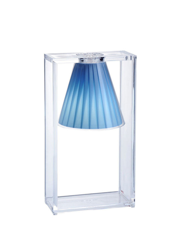 Kartell Light Air Tischleuchte aus Kunststoff in Blau und Transparent - Bild 2