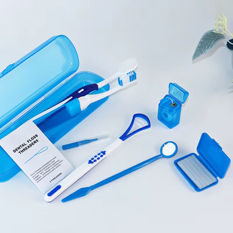 HNKMP Zahnpflege-Set, 8-teilig, Unisex - Bild 1