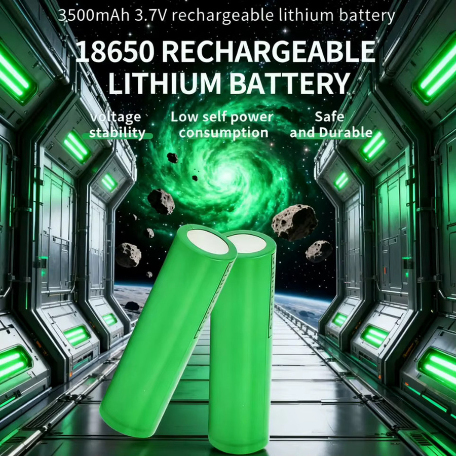 Hochleistungs Lithium-Ionen Akku 18650 MJ1 mit 3500mAh und 3,7V für Elektrowerkzeuge - Bild 3