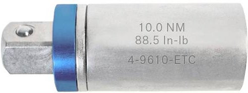 BERNSTEIN Drehmomentadapter 4-9610-ETC für Elektronik, 3/8 Zoll (10 mm), Silber, max. 10,0 Nm - Bild 1