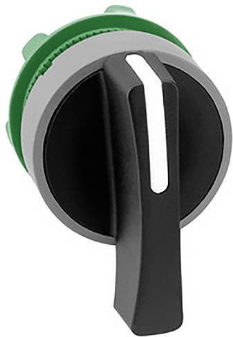Schneider Electric ZB5AJ3C0 Wahlschalter-Frontelement aus Kunststoff in Schwarz und Grau mit IP69K Schutzart - Bild 1