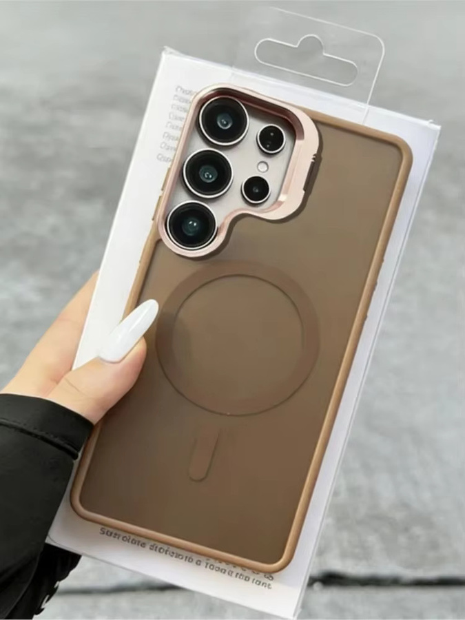 Transparente matte Schutzhülle für Samsung Galaxy S26 S25 S24 S23 Ultra Plus FE A16 A26 A36 A56 A17 mit magnetischer kabelloser Ladefunktion - Bild 2