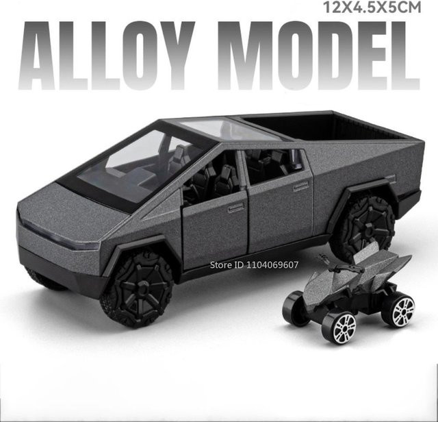 Linyi toy car Pickup Modell Spielzeug, 1:36 Skala, Geländewagen, Rückziehfunktion, ab 14 Jahre - Bild 1