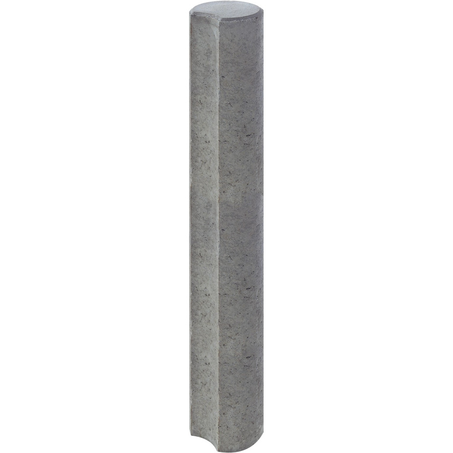 Diephaus Verbundpalisade aus Beton in Grau, mondförmig, Höhe: 120 cm, Durchmesser: 20 cm - Bild 2