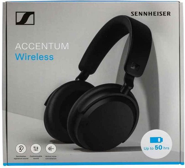 Sennheiser ACCENTUM Wireless Over-Ear Bluetooth Kopfhörer mit aktiver Rauschunterdrückung Schwarz - Bild 3