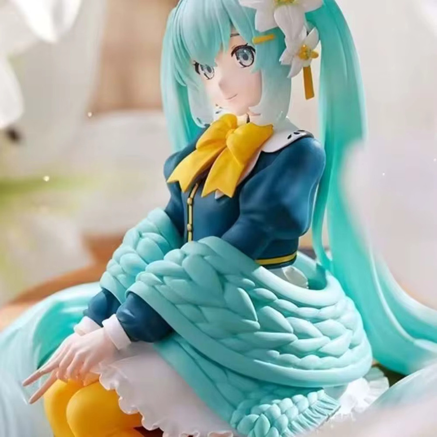 Bandai Vocaloid Anime-Figur Kirschblüten-Kleid, Actionfiguren, Kunststoff - Bild 4