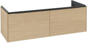 Villeroy & Boch Waschtischunterschrank Subway 3.0 in Beige, Wandmontage mit LED-Beleuchtung und Innenschubladen, B/T/H: 127,2 x 42,9 x 47,8 cm - Bild 1