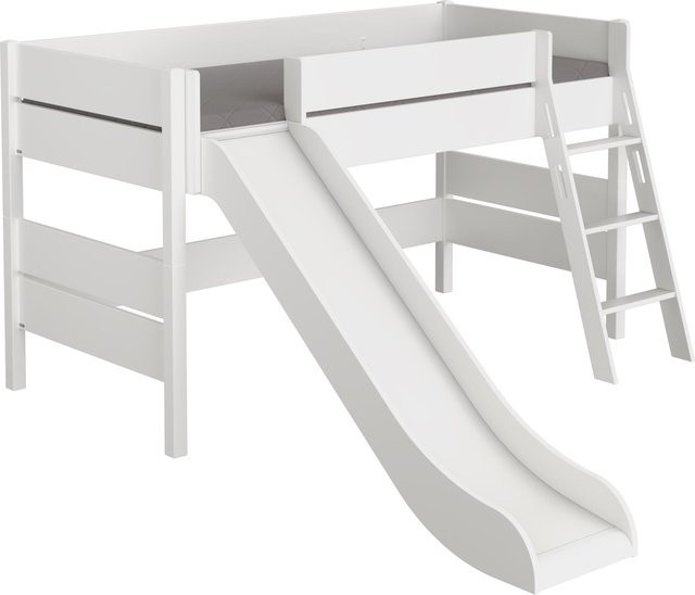 Paidi TIAGO Abenteuerbett Etagenbett in Weiß für Kinder mit Maßen 90 x 200 cm - Bild 1
