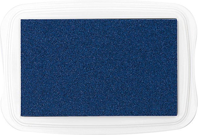 Rico Design Textilstempelkissen Dunkelblau B/H: 9 x 6 cm - Bild 1