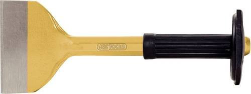 KS Tools Fugenmeißel mit Handschutzgriff, flach oval, Chrom-Molybdän-Stahl, Gold/Gelb, Breite: 7 mm - Bild 1