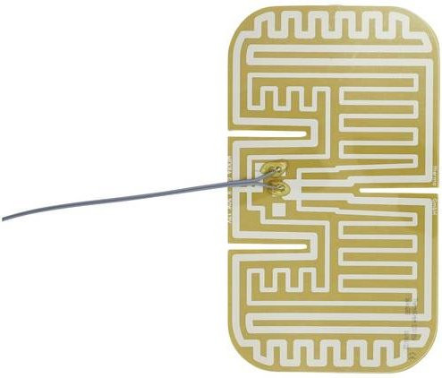 Thermo TECH Polyester Heizfolie 12V 30W Gold, B: 16,4 cm x L: 28,3 cm - Bild 1