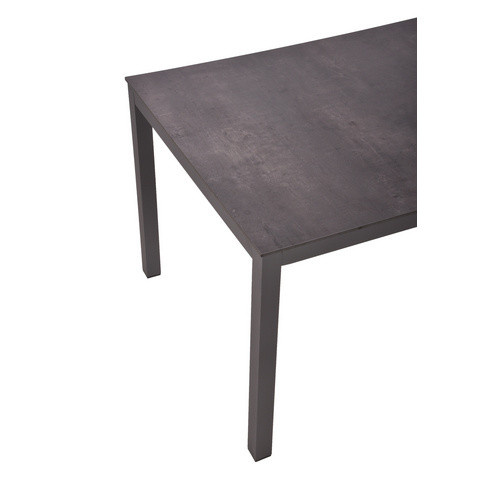 GARDEN PLEASURE Tischgruppe SOPHIA, 5-teilig, Schwarz, Aluminium und Kunststoff, B/T/H: 190 x 158 x 74 cm - Bild 1