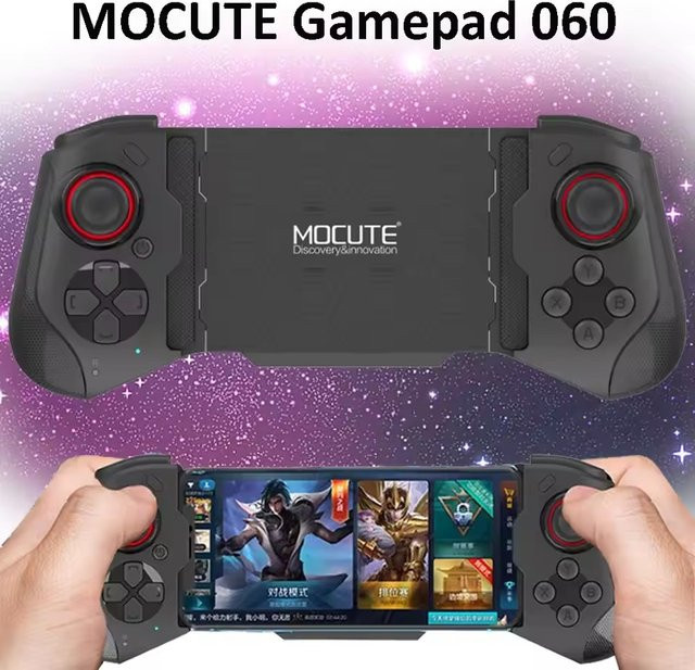 AyeBeau Bluetooth Gamepad Controller für iPhone und Android Smartphones in Schwarz - Bild 1