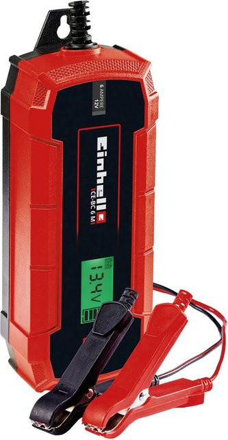 Einhell Batterie-Ladegerät CE-BC 6 M in Rot/Schwarz - Bild 1