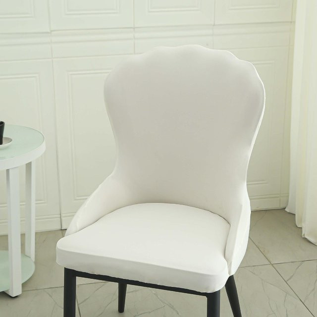 Yiran Furniture Stuhlbezug für Rückenlehnen im nordischen Creme-Stil, Polyester, Breite: 40 cm, Höhe: 41 cm - Bild 1