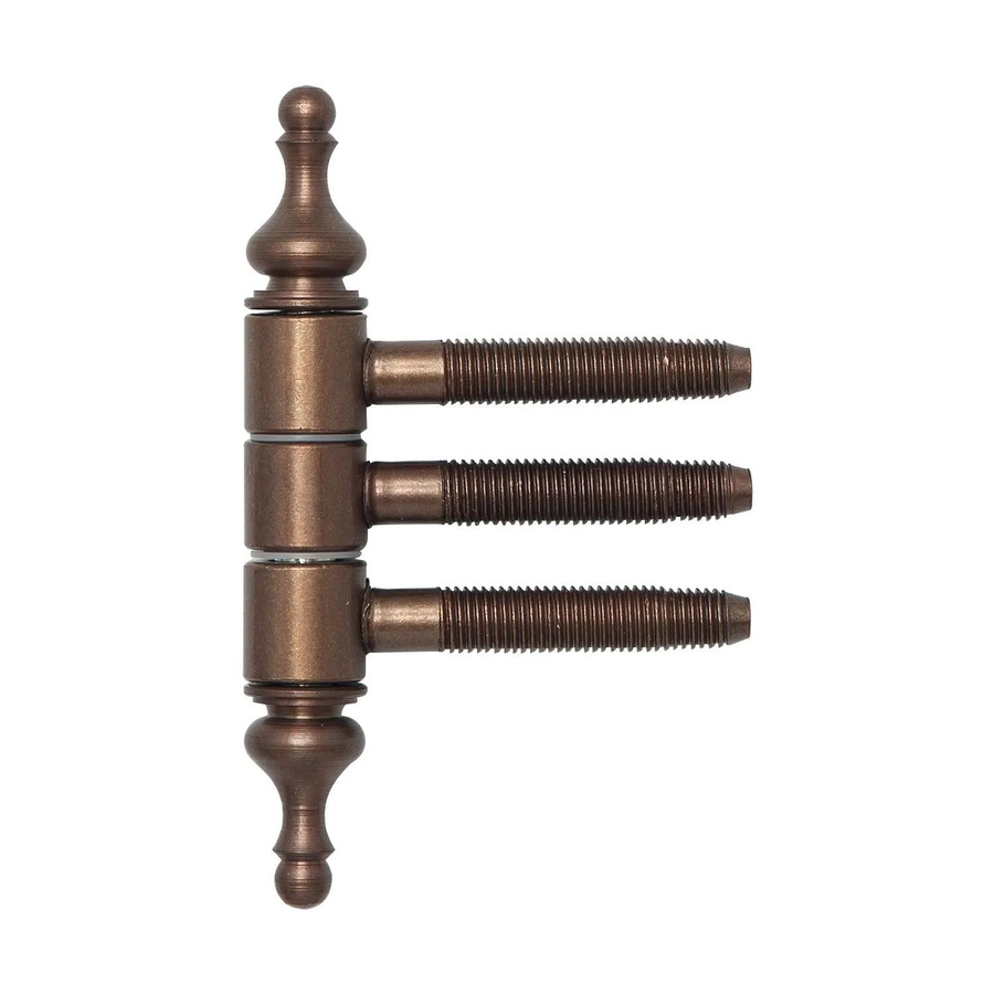 SFS Einbohrzierband mit 3-Stufengewindebolzen in Bronze Patiniert, Durchmesser: 16 mm - Bild 2