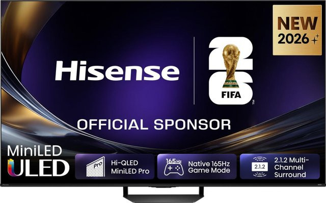 Hisense 65U79S PRO ULED Mini LED TV in Schwarz - Bild 1