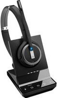 EPOS IMPACT SDW 5065 Double-Sided DECT On-Ear Headset Schwarz mit USB-A Anschluss und Skype for Business Zertifizierung - Bild 2