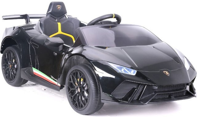 TPFLiving Lamborghini Huracan Elektro-Kinderauto, schwarz - Bild 1