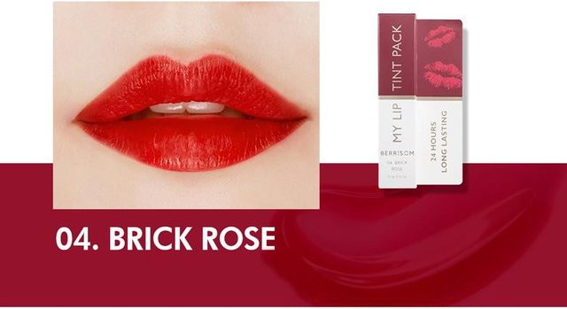 BERRISOM My Lip Tint, Ziegelrot, Glänzend, 15g - Bild 1
