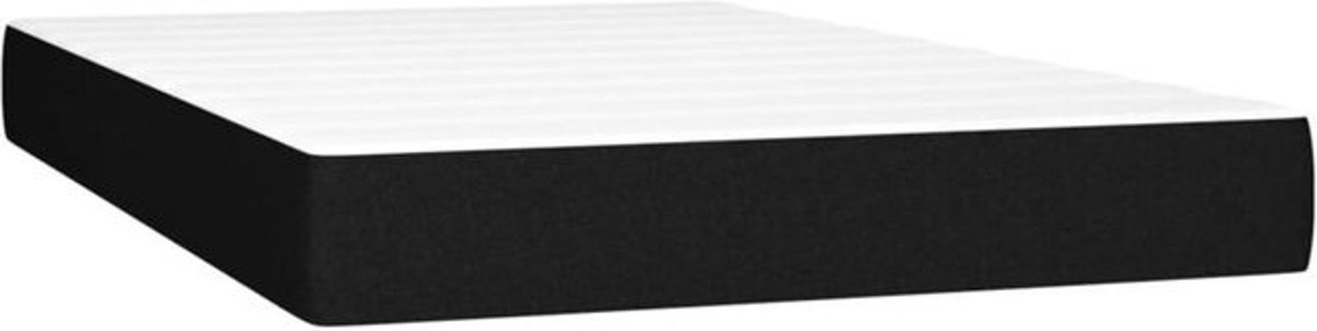 Taschenfederkernmatratze Vidaxl in Schwarz, B/T/H: 200 x 120 x 20 cm - Bild 1
