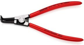 Knipex Sicherungsringzange A31 für Außenringe auf Wellen, schwarz/rot, Kunststoffbeschichtet - Bild 1