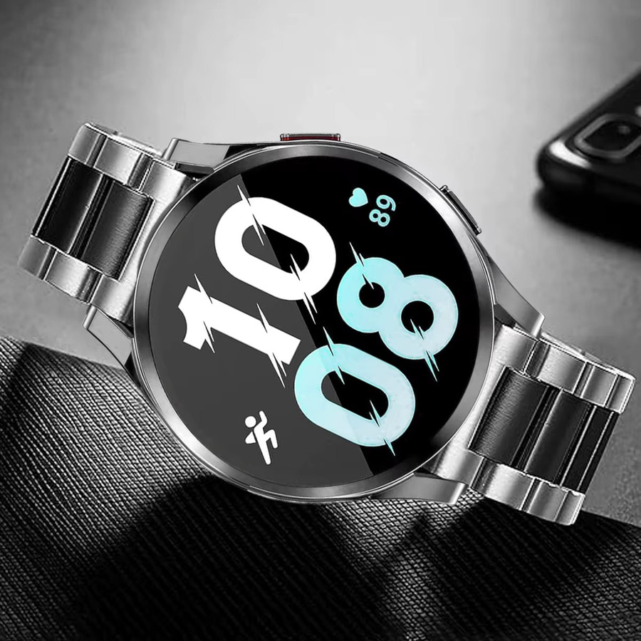 FancyWrist Uhrenarmband Edelstahl, Silber, Unisex, für Samsung Galaxy Watch - Bild 2
