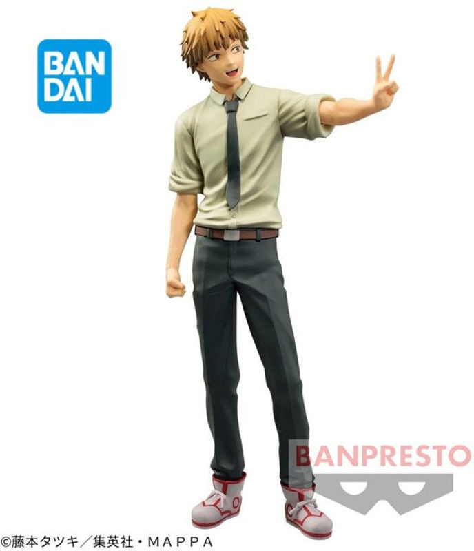 Bandai Banpresto Anime Chainsaw Man Chain Spirits Vol.1 Denji Sammlerfigur, mehrfarbig, Höhe: 16 cm - Bild 1