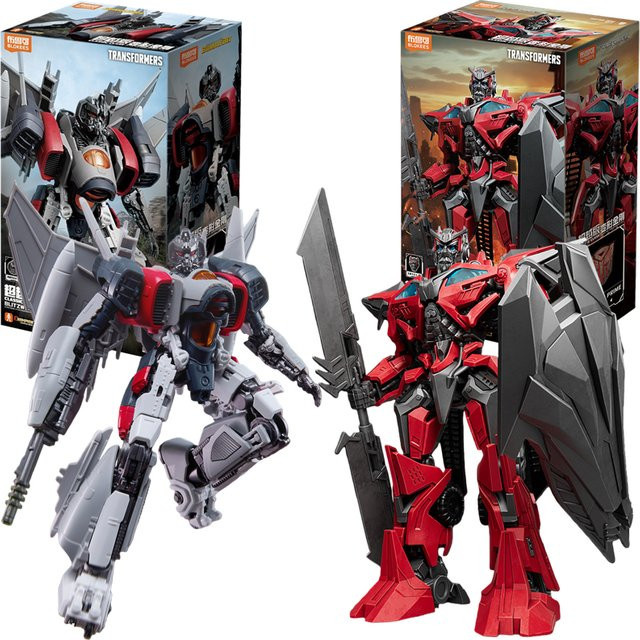BLOKEES Transformers Sentinel Prime Blitzwing Optimus Prime Autobots Decepticons, Actionfigur, Montagespielzeug - Bild 1