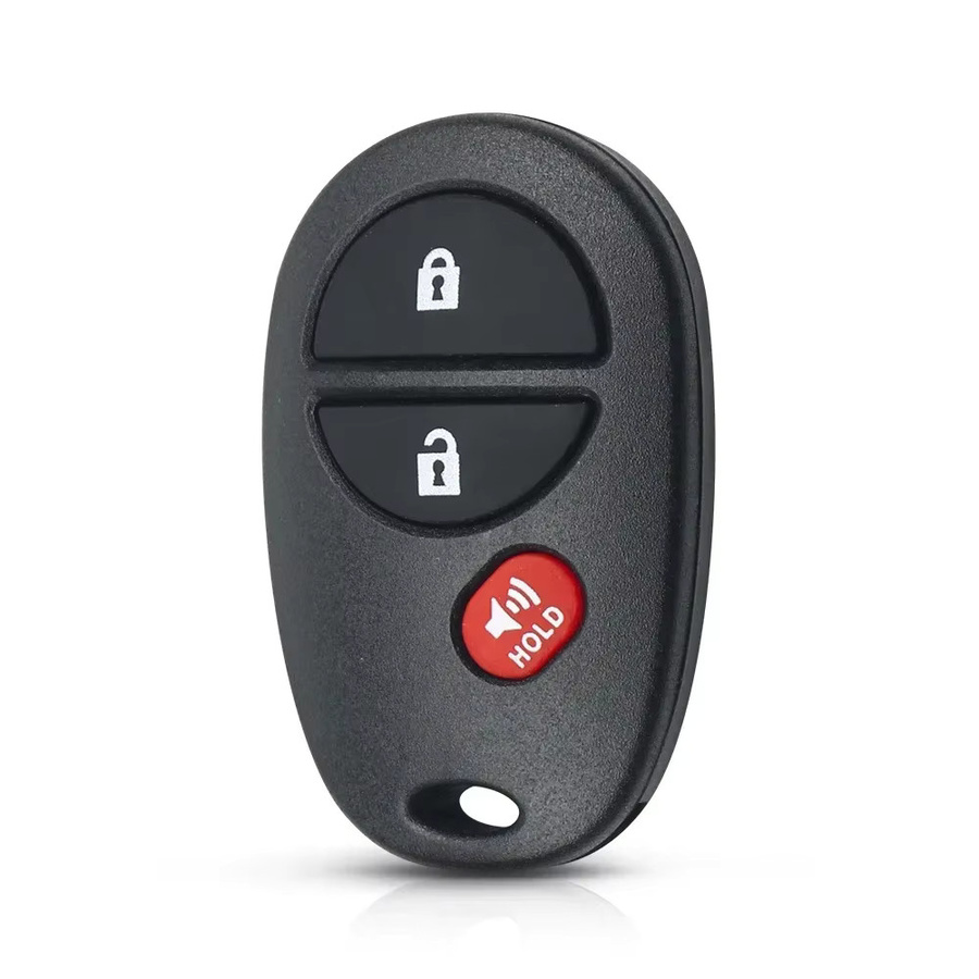 KEYYOU Fernbedienung Schlüssel für Toyota Sienna Highlander Sequoia Tacoma Tundra, GQ43VT20T, 315MHz Keyless Entry, Schwarz - Bild 3