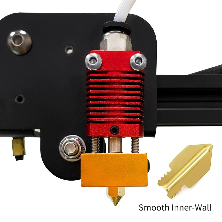 8 Stück MK8 Extruderdüsen 0,4 mm in Gold für Creality Ender 3, 3 Pro, 3 V2, Ender 5, 5 Pro und CR-10/10S FDM 3D-Drucker - Bild 3