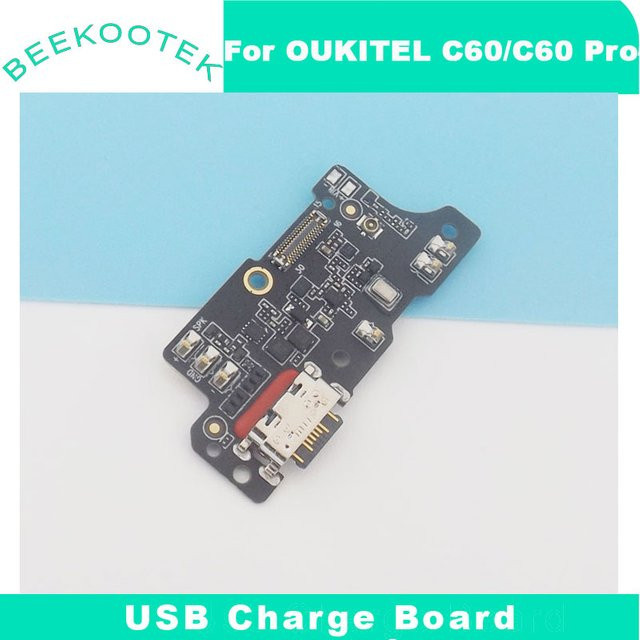 Oukitel Ersatz USB-C Ladeport mit Mikrofon für C60, C60 Pro und C61 Pro in Schwarz - Bild 1