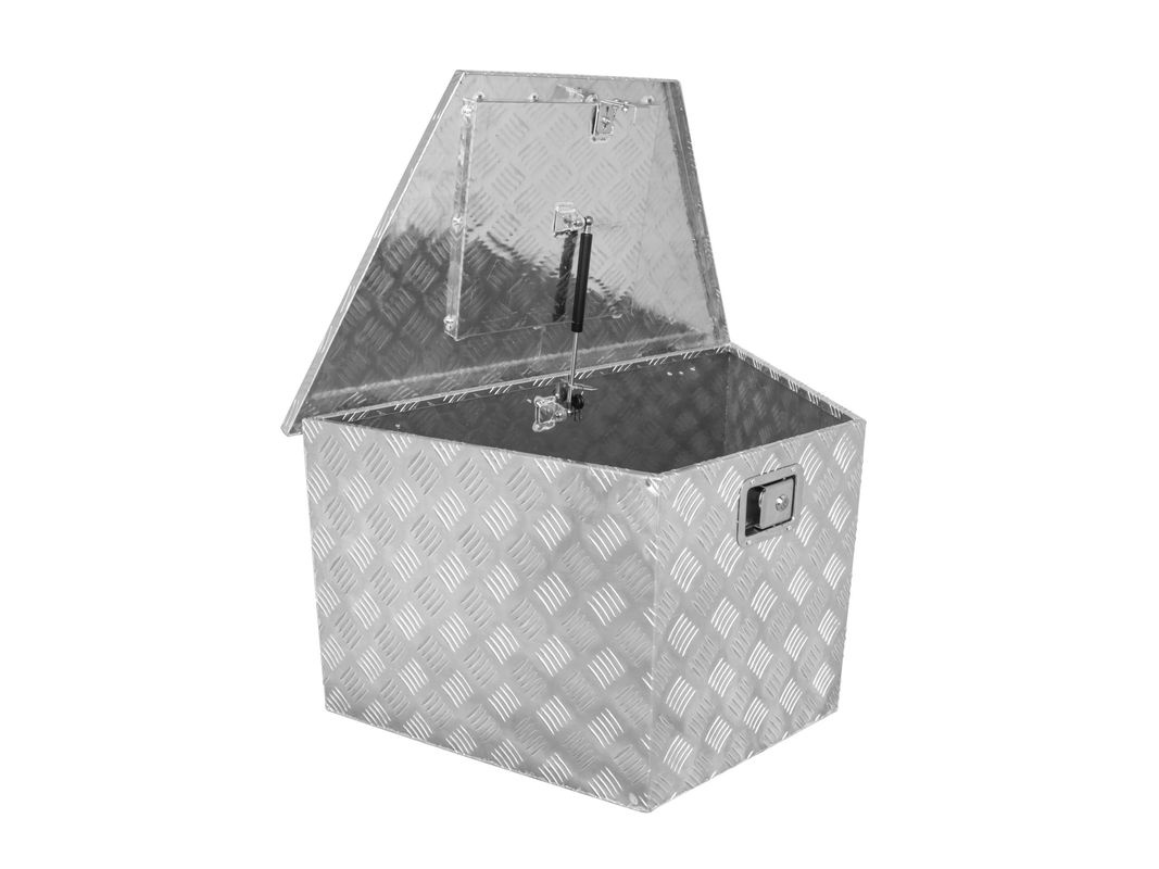 Güde Alu Deichselbox GT 120 in Silber, abschließbar, B/T/H: 86,5 x 48,2 x 46,5 cm - Bild 2