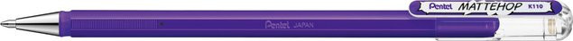 Pentel Gelstift Mattehop in Violett - Bild 1