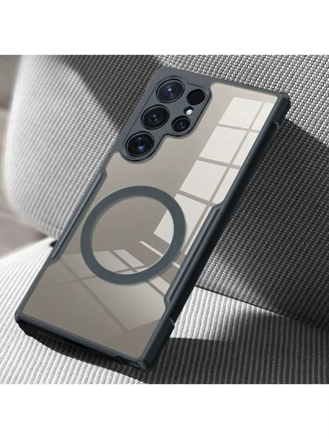 Transparentes Luxus PC und TPU Panzergehäuse mit Airbag-Schutz für Samsung S26 Ultra, S25 Edge, S24 und S23 Plus - Bild 5